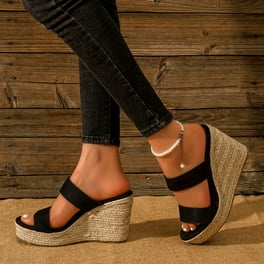 Heel wedges fashion walmart