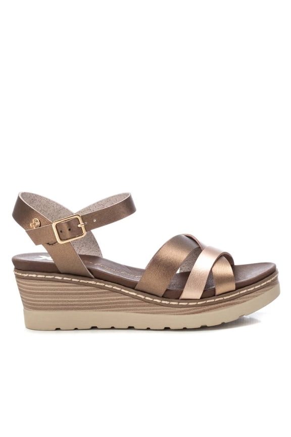 Women's Wedge Strappy Sandals By XTI 142853