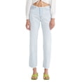 thumbnail image 1 of Women's Wedgie Straight-Leg Ripped Waistband Jeans Dont Waste 26, 1 of 1