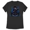 thumbnail image 1 of Women's Wednesday Anime Addams  Graphic Tee Black X Large, 1 of 4