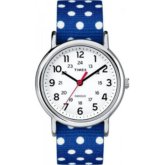 Women's Weekender Dots Reversible Nylon Strap Watch TW2P66000
