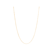 Women's Welry 0.55 mm Box Chain Necklace in 14kt Yellow Gold, 18"