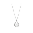thumbnail image 1 of Women's Welry 10.5-11mm Freshwater Pearl Teardrop Pendant Necklace in Sterling Silver, 18", 1 of 5