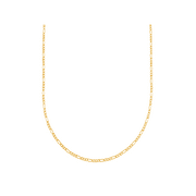 Women's Welry 2.6mm Figaro Chain Necklace in 14kt Yellow Gold, 22"