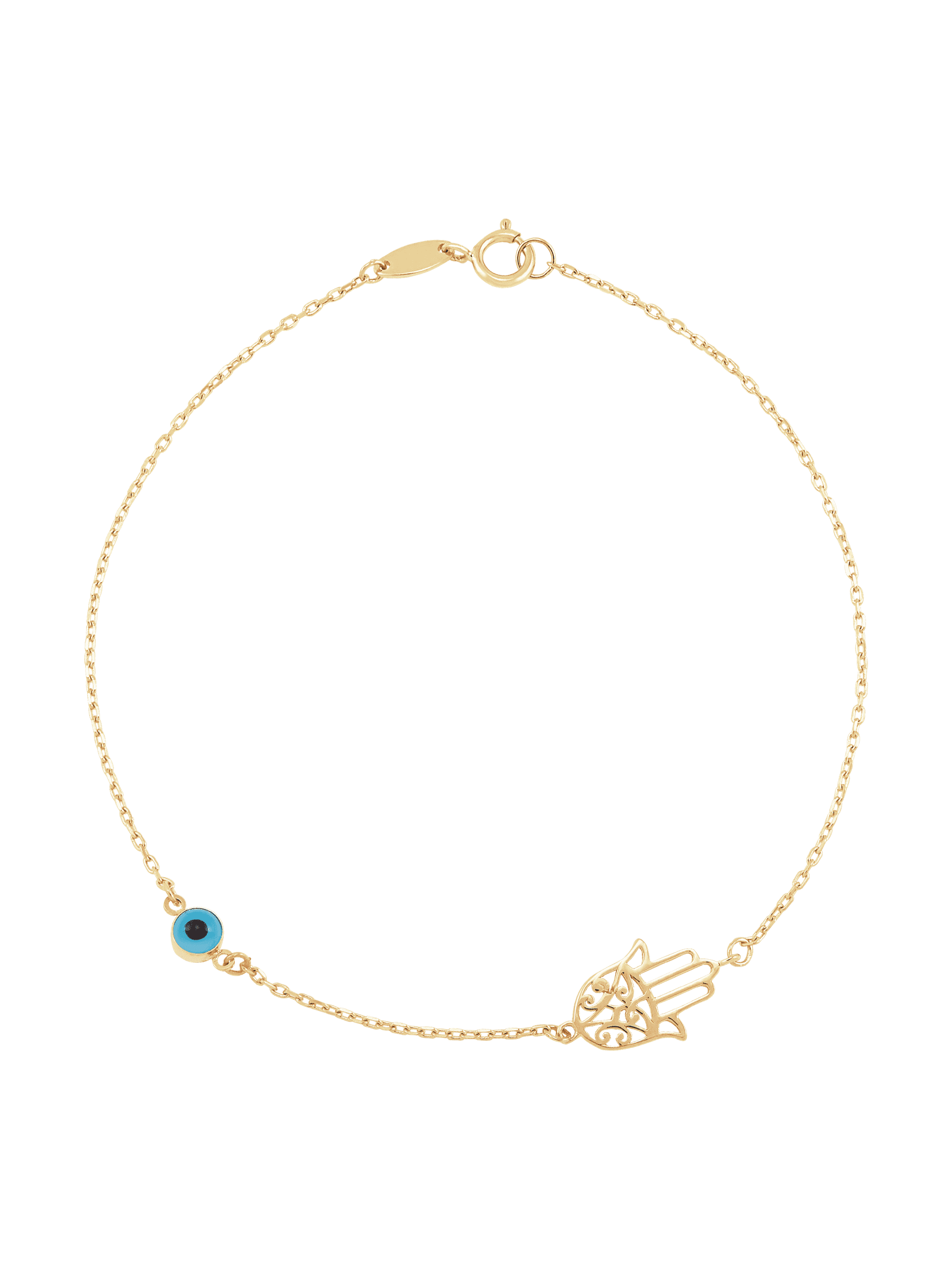 Royal Blue Hamsa Bracelet – RAGEN