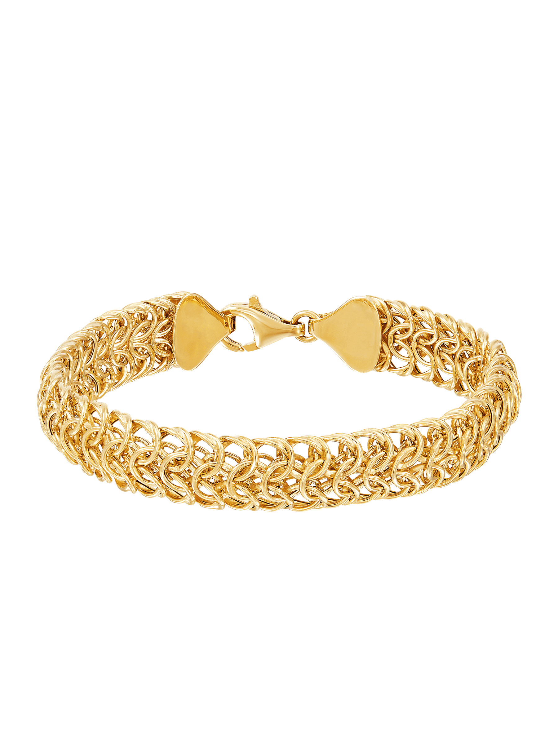 14Kt White Gold Multi Color Genuine Stone Slide Link Bracelet | Jewelers in  Rochester, NY