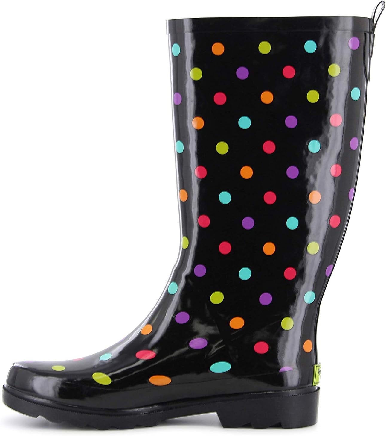 Women's Western Chief Tall Printed Rain Boot Dot City 8 M Women's Western Chief Tall Printed Rain Boot Dot City 8 M