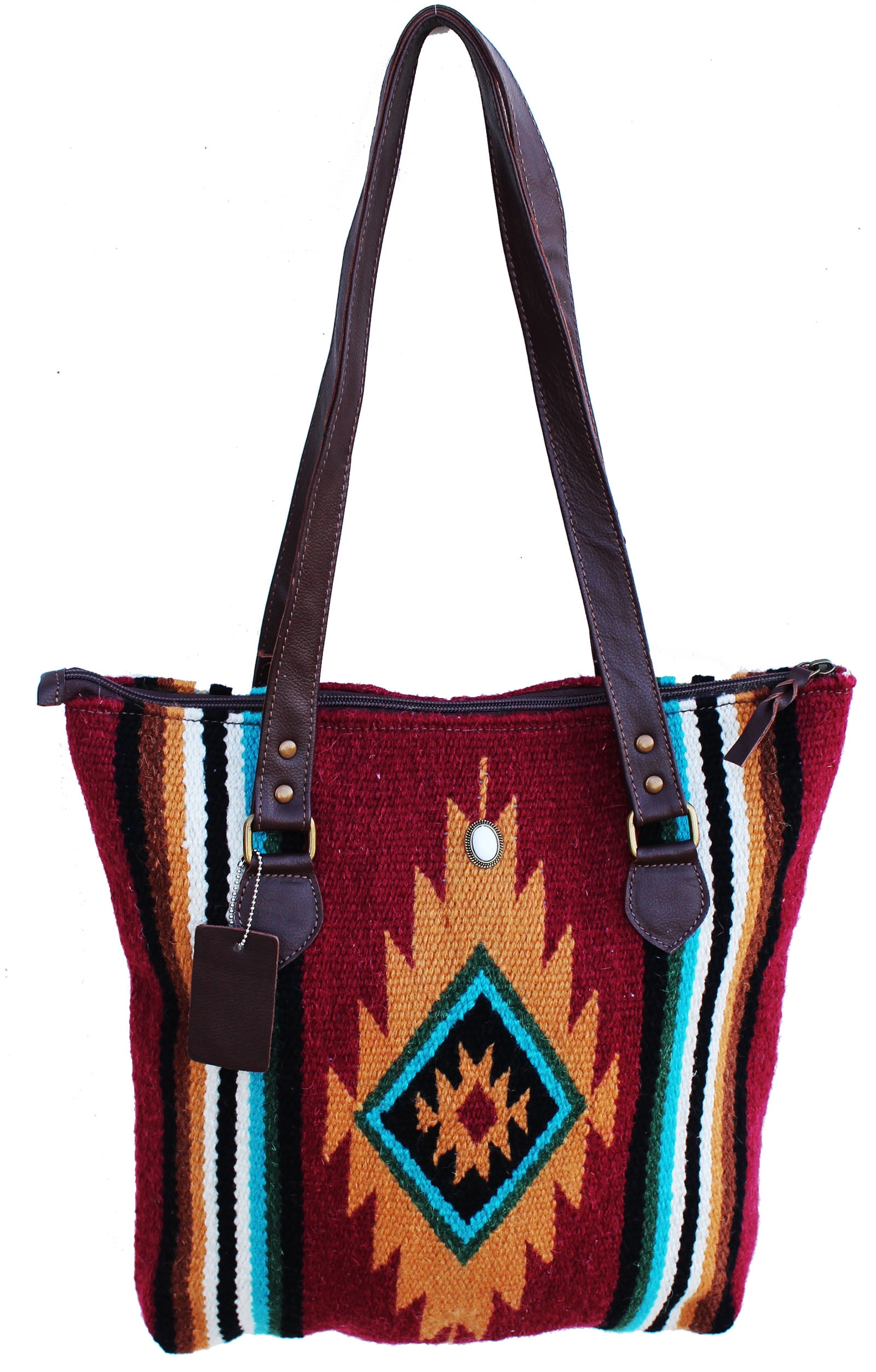 Western Rug Purses Challenger Women's Western Handwoven Wool Rodeo Cowgirl Shoulder Purse ...