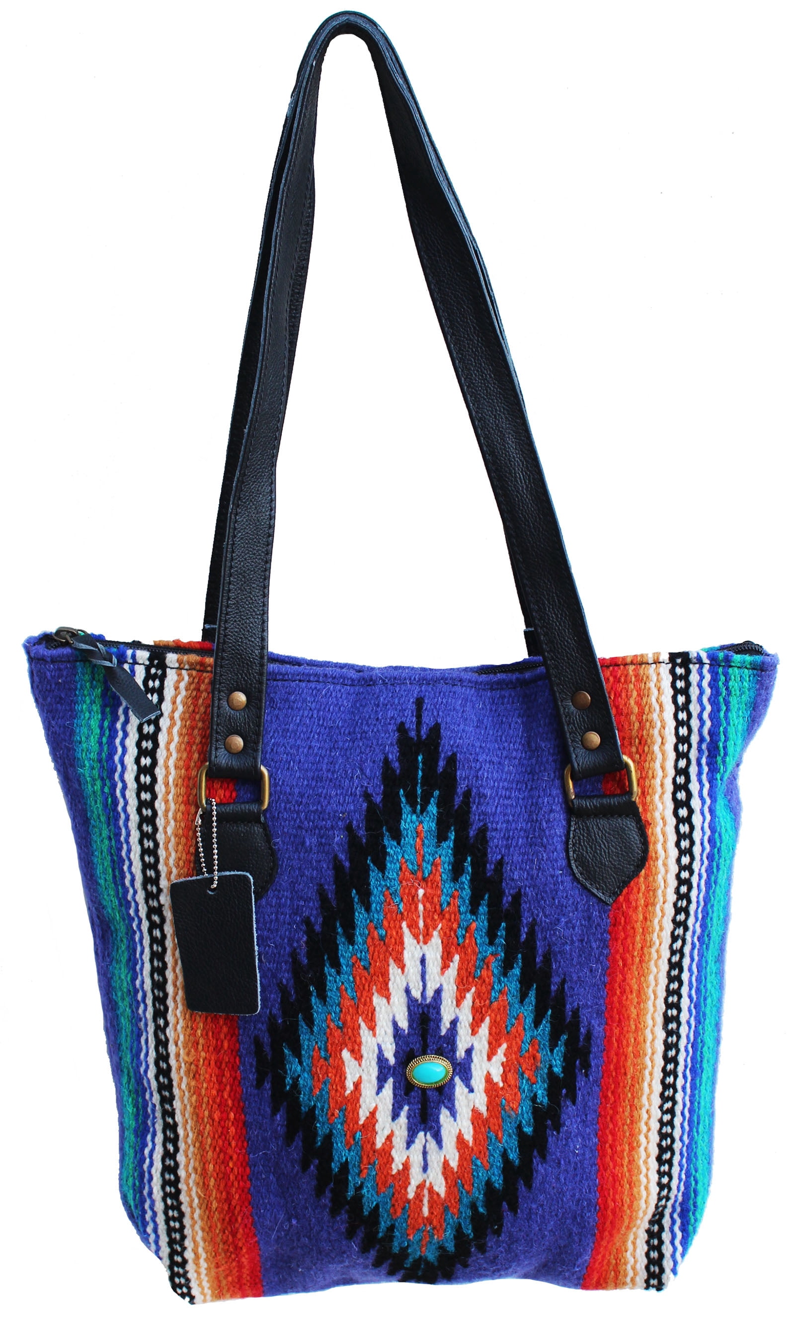 Western Rug Purses Women's Western Handwoven Wool Rodeo Cowgirl Handbag Shoulder Purse ...