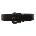 thumbnail image 1 of Women's Western High Waist Wide Patent Fashion Plain Leather Belt, 1 of 2