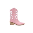 thumbnail image 1 of Women’s Western Low Heel Cowboy Ankle High Boots with Bow Trend, 1 of 2