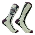 thumbnail image 1 of Women's When It Rains It Poes Socks Funny Author Poetry Quote The Raven Novelty Footwear, 1 of 9