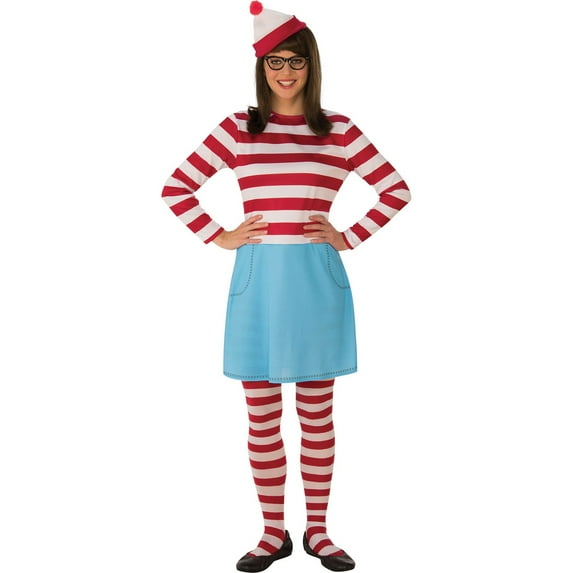 Ruby Slipper Sales Co., LLC (Rubies) Where's Waldo Wenda Adult Costume - Standard Female