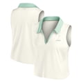 thumbnail image 1 of Women's White Formula 1 Studio Wellness V-Neck Tank Top, 1 of 3