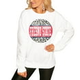 thumbnail image 1 of Women's White Fresno State Bulldogs Scoop & Score Pullover Sweatshirt, 1 of 1