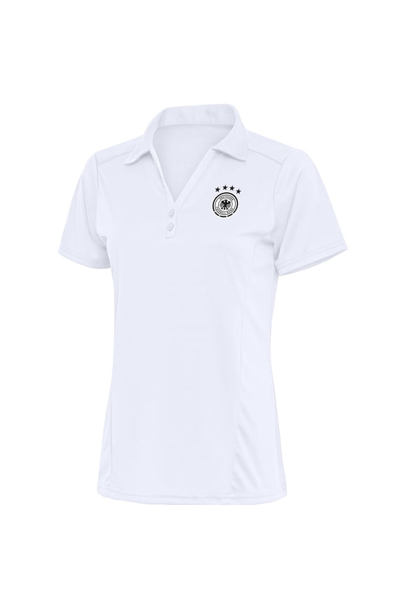 Women's White Germany National Team Statement Polo