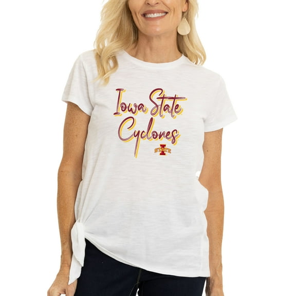 Women's White Iowa State Cyclones Sophie T-Shirt