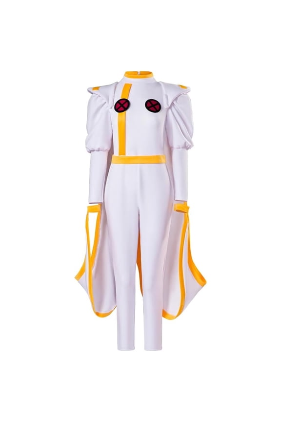 Women's White Jumpsuit - Stage Performance & Comic Convention Cloth