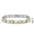 thumbnail image 1 of Women's White Metal Gold 35.73(g) Rhodium Bracelet, 1 of 5