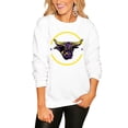 thumbnail image 1 of Women's Gameday Couture White Minnesota State University, Mankato End Zone Oversized Sweatshirt, 1 of 1