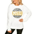 thumbnail image 1 of Women's White Montana State Bobcats Scoop & Score Pullover Sweatshirt, 1 of 1