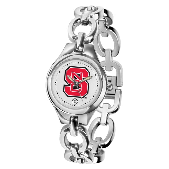 Women's White NC State Wolfpack New Eclipse Watch