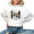 thumbnail image 1 of Women's White Oversized Hoodie 2026 Happy New Year Luxury Collage Graphic Print Casual Pullover Hooded Sweatshirt S-2XL, 1 of 5