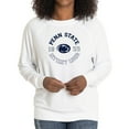 thumbnail image 1 of Women's White Penn State Nittany Lions Rylee Raglan Tri-Blend Long Sleeve T-Shirt, 1 of 2