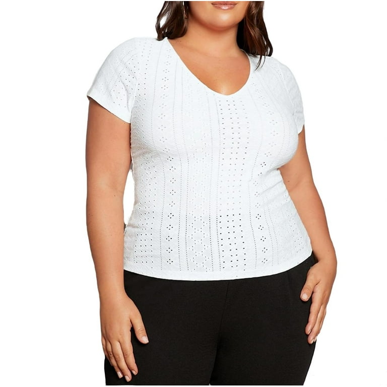 womens plus size shirts walmart