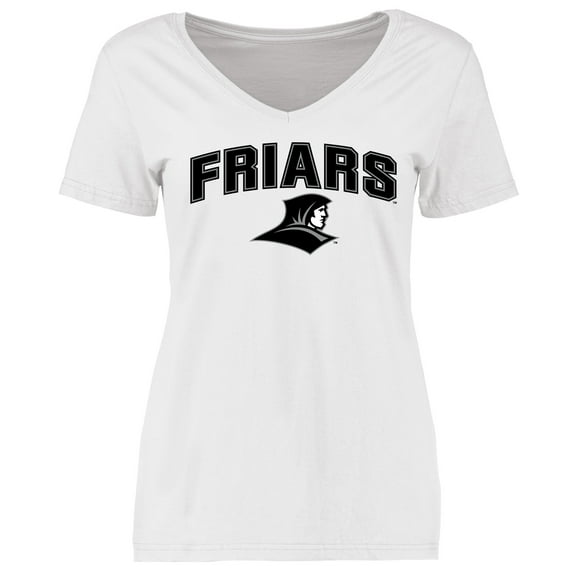 Women's White Providence Friars Proud Mascot T-Shirt