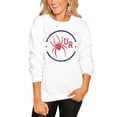 thumbnail image 1 of Women's Gameday Couture White Richmond Spiders End Zone Oversized Sweatshirt, 1 of 1