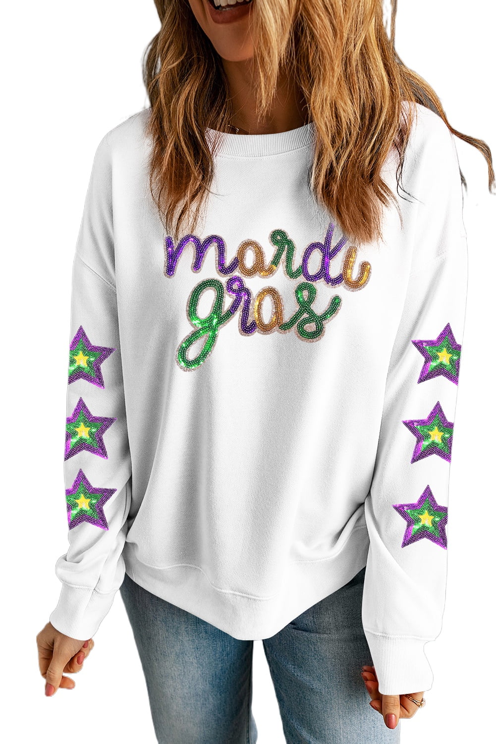 Women-s-White-Sequin-Mardi-