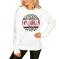 thumbnail image 1 of Women's White South Carolina Gamecocks Scoop & Score Pullover Sweatshirt, 1 of 1