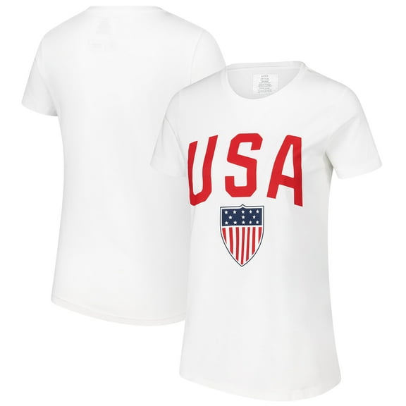 Women's White Team USA T-Shirt