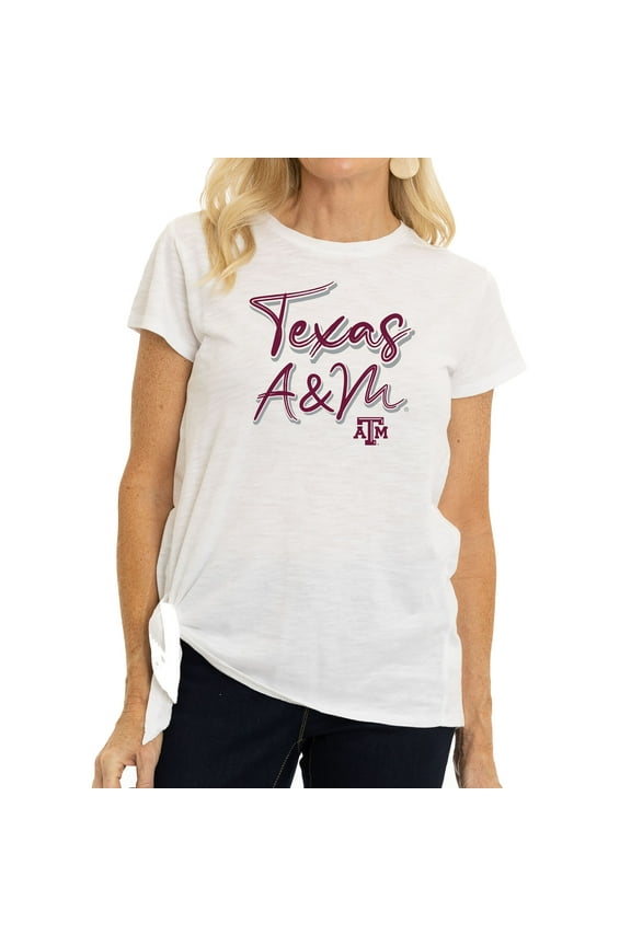 Women's White Texas A&M Aggies Sophie T-Shirt