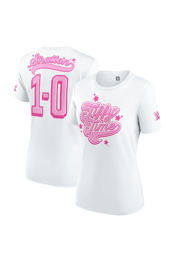 Women's White Tiffany Stratton 1-0 T-Shirt