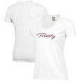 thumbnail image 1 of Women's  White Trinity Tigers Script Logo Comfort Wash V-Neck T-Shirt, 1 of 3