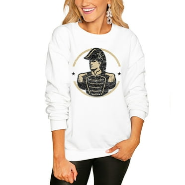 Women's Gameday Couture White Vanderbilt Commodores End Zone Oversized Sweatshirt
