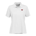 thumbnail image 1 of Women's White Youngstown State Penguins Vansport Omega Plus Size Tech Polo, 1 of 1