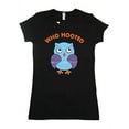 thumbnail image 1 of Women's Who Hooted Owl T Shirt, Black M, 1 of 1