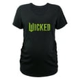 thumbnail image 1 of Women's Wicked Bold Green Logo Maternity  Graphic T-Shirt, 1 of 3