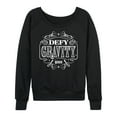 thumbnail image 1 of Wicked - Defy Gravity - Women's French Terry Pullover Long Sleeve Shirt, 1 of 5