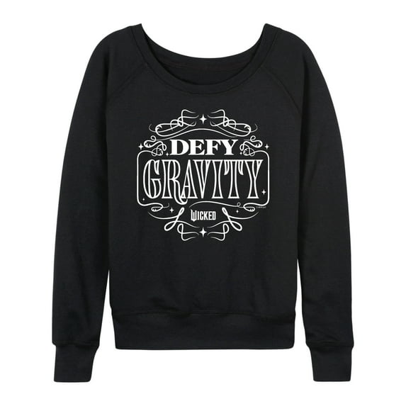 Wicked - Defy Gravity - Women's French Terry Pullover Long Sleeve Shirt