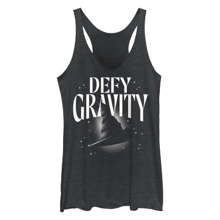 Women's Wicked Defy Gravity Witch Hat Racerback Tank Top