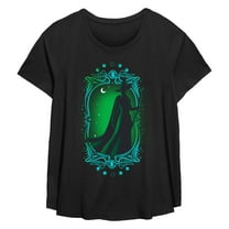 Women's Wicked Elphaba Silhouette Frame Graphic T-Shirt