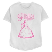 Women's Wicked Glinda Distressed Graphic T-Shirt
