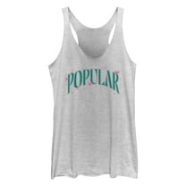 Women's Wicked Popular Motto  Racerback Tank Top