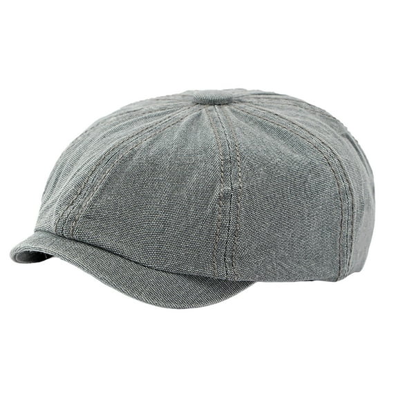 Women's Wide Brim Fedora Hat Bohemian Floppy Beach Sun Hat for Summer Men's Can Wear Beret Washed Denim Material Cap Couple Literary Painter Hat Retro Newsboy Cap