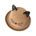 thumbnail image 1 of Women's Wide Brim Straw Bucket Hat - UPF 50+ Packable Garden Hat Adult Summer Outdoor Hat Fisherman's Hat Beach Sun Protection Cap Basin Hat, 1 of 3