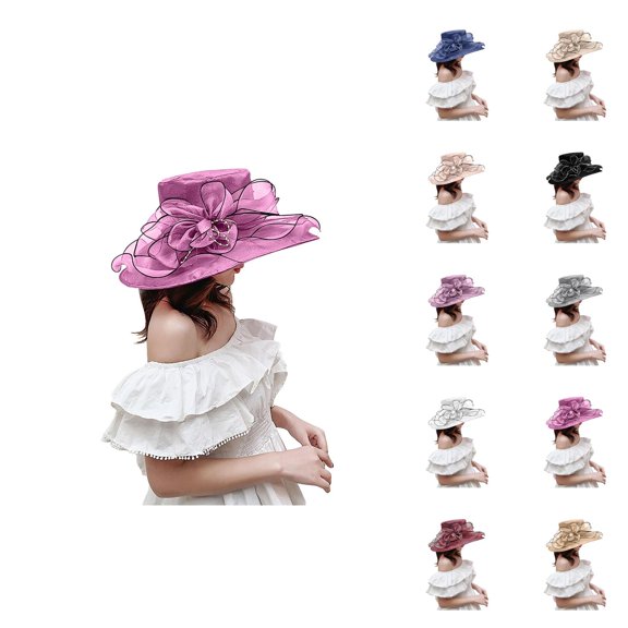 Women’s Wide Brim Sun Hat – UV Protection Straw Beach Hat, Packable for Vacation, Hiking, Pool & Outdoor Fun, Comfortable & Breathable Design for Maximum Sun Protection